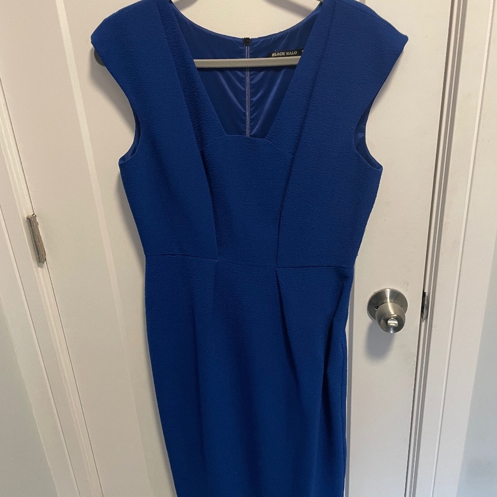 Black Halo Sheath Dress Size 10